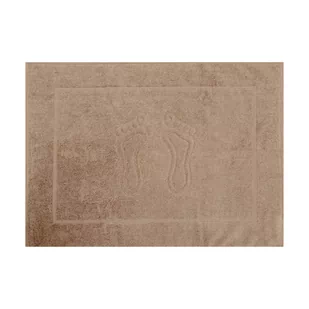 Dywan Stopka Rosa Hotelowa 50x70 11 400 g/m2 Beige - Dywaniki łazienkowe - miniaturka - grafika 1
