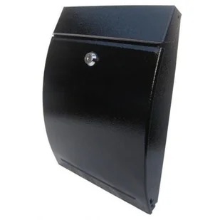 Metalbud Skrzynka Na Listy A4W Czarna SKL A4W 434 5906720521434 - Skrzynki na listy - miniaturka - grafika 1