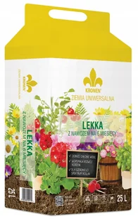 Kronen Podłoże uniwersalne lekkie z nawozem 25l - Pozostałe akcesoria do uprawy roślin - miniaturka - grafika 2