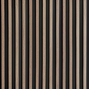 Panel Ścienny 3D Lamela Wodoodporna Stretto Dąb Szary L0103 - Panele ścienne i boazeria - miniaturka - grafika 1