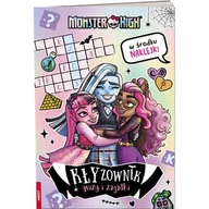 Książki edukacyjne - Mattel monster high Kłyzownik Quizy i zagadki QUI-1501 - miniaturka - grafika 1