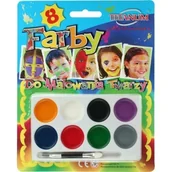 Farby i media malarskie - Titanum Farby Do Malowania Twarzy TITANUM 8 Kolorów - miniaturka - grafika 1