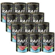 Mokra karma dla kotów - RAFI Cat Adult Sterilised z jagnięciną 12x400g - miniaturka - grafika 1