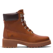 Botki damskie - Botki Timberland Carnaby Cool 6In TB0A5YWGF131 Brązowy - miniaturka - grafika 1