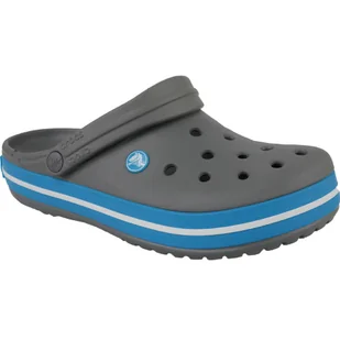 Buty do chodzenia unisex Crocs Crocband Charcoalocean - Buty dla dziewczynek - miniaturka - grafika 1