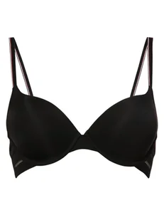 Tommy Hilfiger Damski biustonosz push-up Kobiety czarny jednolity, 80C - Biustonosze - miniaturka - grafika 1
