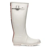 Kalosze damskie - Kalosze Hunter HFW-003 Biały - miniaturka - grafika 1