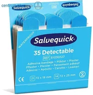 Apteczki i materiały opatrunkowe - PLASTRY WYKRYWALNE CEDERROTH SALVEQUICK - miniaturka - grafika 1