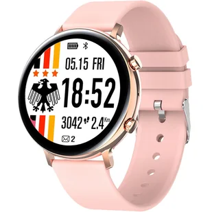 Bakeeley GW33 Różowy - Smartwatch - miniaturka - grafika 1
