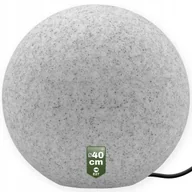 Lampy ogrodowe - Lampa Ogrodowa KAMIENNA KULA 40CM NAZIEMNA do LED E27 ZEWNĘTRZNA IP65 - miniaturka - grafika 1