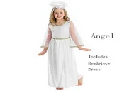 Stroje karnawałowe - STRÓJ ANIOŁKA JASEŁKA PRZEBRANIE dla dzieci - miniaturka - grafika 1