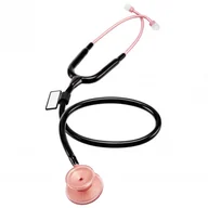 Urządzenia medyczne - MDF 747XP  Deluxe Dual Head -Rose Gold - Black (MDF11) Stetoskop internistyczny - miniaturka - grafika 1