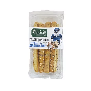 Paluchy 4 ziarna i sól  80 g Galicia - Chipsy - miniaturka - grafika 1
