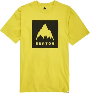 t-shirt męski BURTON CLASSIC MOUNTAIN HIGH TEE Sulfur - Koszulki męskie - miniaturka - grafika 1