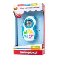 Zabawki interaktywne dla dzieci - Telefon interaktywny niebieski - Smily Play - miniaturka - grafika 1