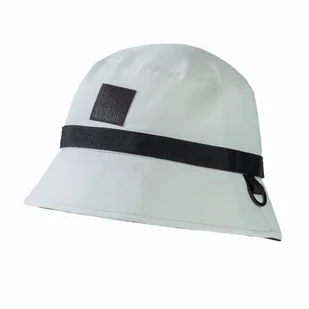 Kapelusz turystyczny w stylu rybackim Jack Wolfskin WANDERMOOD BUCKET HAT cool grey - ONE SIZE - Czapki męskie - miniaturka - grafika 1