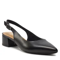 Sandały damskie - Sandały Tamaris 1-29500-42 Black Leather 003 - miniaturka - grafika 1
