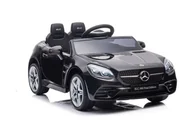 Pojazdy elektryczne dla dzieci - Auto Na Akumulator Mercedes SLC 300 Czarny - miniaturka - grafika 1