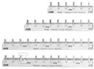 Inne akcesoria elektryczne - ABB Szyna łączeniowa 3-fazowa; 12 modułów (4 aparaty); długość: 212mm PSH 3/12 2CDL130001R1012 PSH 3/12 - miniaturka - grafika 1