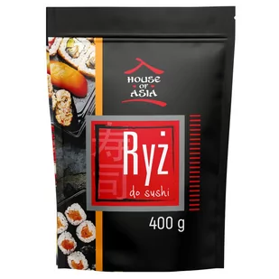 House of Asia Ryż do Sushi 400g - - Kuchnie świata - miniaturka - grafika 1