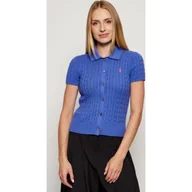 Swetry damskie - POLO RALPH LAUREN Kardigan Slim Fit - miniaturka - grafika 1