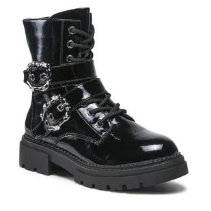 Trapery DeeZee WS5579-30 Black - Botki damskie - miniaturka - grafika 1