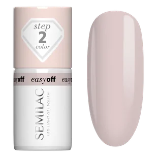 Semilac Lakier do paznokci Easy Off, L12 Almond Milk - Lakiery hybrydowe - miniaturka - grafika 1
