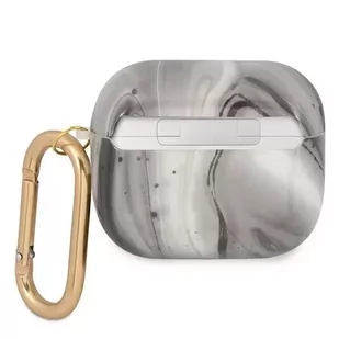 Guess GUA3UNMK AirPods 3 cover czarny/black Marble Collection - Akcesoria do słuchawek - miniaturka - grafika 2