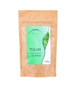 Tulsi święta bazylia ziele mielone 100g NANGA - Zioła - miniaturka - grafika 1