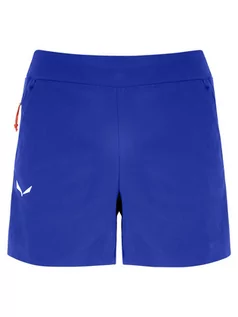 Spodnie sportowe damskie - Salewa Szorty funkcyjne "Lavaredo" w kolorze niebieskim - grafika 1