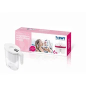 Dzbanki filtrujące - BWT Filtry wymienne 6 sztuk + dzbanek VIDA MEI 2,6 l gratis - miniaturka - grafika 1