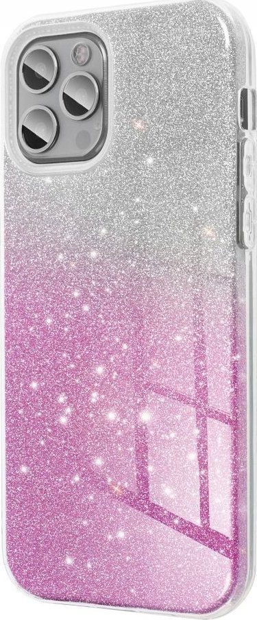 ForCell Futerał SHINING do SAMSUNG A05S transparentny różowy