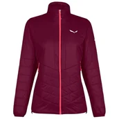 Kurtki damskie - Kurtka damska Salewa Nemesis TWR trekkingowa puchowa bordowa-M - miniaturka - grafika 1