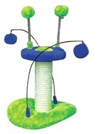 Drapaki dla kotów - Yarro Drapak Mini UFO zielono-niebieski 23x24x25cm [Y1154] - miniaturka - grafika 1