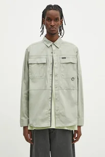 Columbia koszula Landroamer Twill męska kolor zielony regular z kołnierzykiem klasycznym 2120581 - Koszule męskie - miniaturka - grafika 1