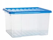 Pudła i pojemniki do przechowywania - Plast team Plast Team Pojemnik K-BOX z pokrywą 21 l - miniaturka - grafika 1
