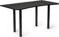 Biurka - Biurko Marco Game Classic Czarne 140 cm x 70 cm - miniaturka - grafika 1