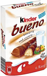 Ferrero Kinder Bueno 129 g - Inne słodycze - miniaturka - grafika 1