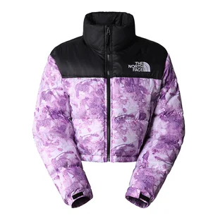 Kurtka The North Face Nuptse Short Jacket 0A5GGEIAT1 - multikolor - Kurtki i kamizelki sportowe damskie - miniaturka - grafika 1
