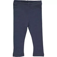 Legginsy - Müsli by Green Cotton legginsy woolly baby, niebieski (Night Blue), 62 - miniaturka - grafika 1