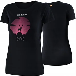SS1272W Koszulka damska z krótkim rękawem OUTDOOR WOOL PRO czarny L - JELEŃ 2 - Koszulki i topy damskie SS1272W Koszulka damska z krótkim rękawem OUTDOOR WOOL PRO czarny L - JELEŃ 2 - Koszulki i topy damskie - miniaturka - grafika 1