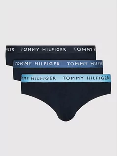 Majtki męskie - Tommy Hilfiger Komplet 3 par slipów 3-Pack Recycled Cotton UM0UM02389 Granatowy - grafika 1