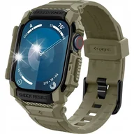 Akcesoria do smartwatchy - SPIGEN ETUI CASE NA PASKU DO APPLE WATCH 10 46MM - ODPORNY ZESTAW - KHAKI - miniaturka - grafika 1