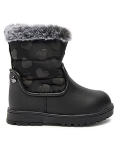 Mayoral Śniegowce 42482 Czarny - Buty dla dziewczynek - miniaturka - grafika 1
