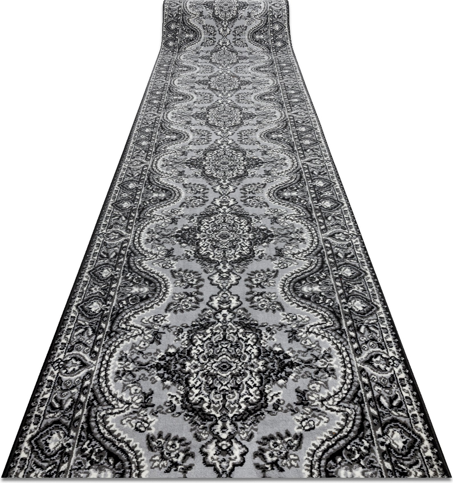 CHODNIK BCF MORAD Wiosna rozeta szary 70 cm, 70x100 cm