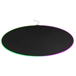 Deltaco GAM-138 Floorpad RGB 110x110cm - Gadżety dla graczy - miniaturka - grafika 1