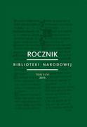 Czasopisma - Biblioteka Narodowa Rocznik Biblioteki Narodowej - miniaturka - grafika 1