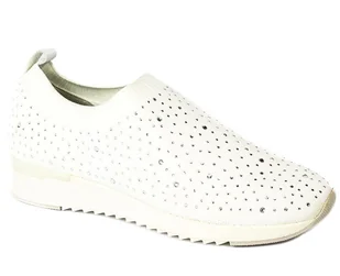 Półbuty Caprice 9-24700-28 163 White Knit_TN - CAPRICE - Półbuty damskie - miniaturka - grafika 1