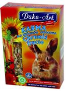Karma dla gryzoni - Dako-Art Chrumiś Fructo pełnowartościowy pokarm z owocami dla królików 500g - miniaturka - grafika 1