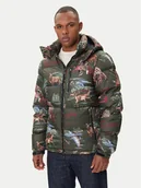 Kurtki męskie - Polo Ralph Lauren Kurtka puchowa 710977071001 Zielony Regular Fit - miniaturka - grafika 1